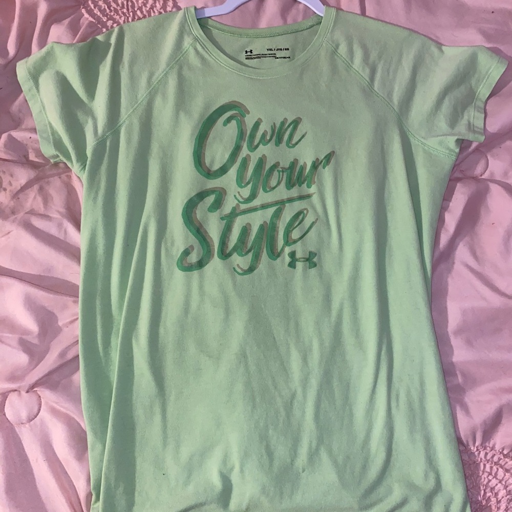 Green Under Armour Tee